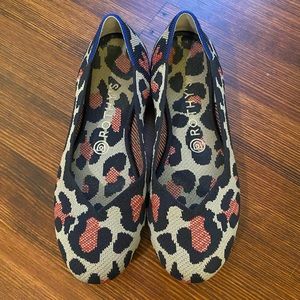 Rothy’s leopard flats